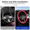 Car accessories interior Anti slip Breathable Steering Wheel Cover For Lada Priora Sedan Sport Kalina Granta Vesta Niva Largus