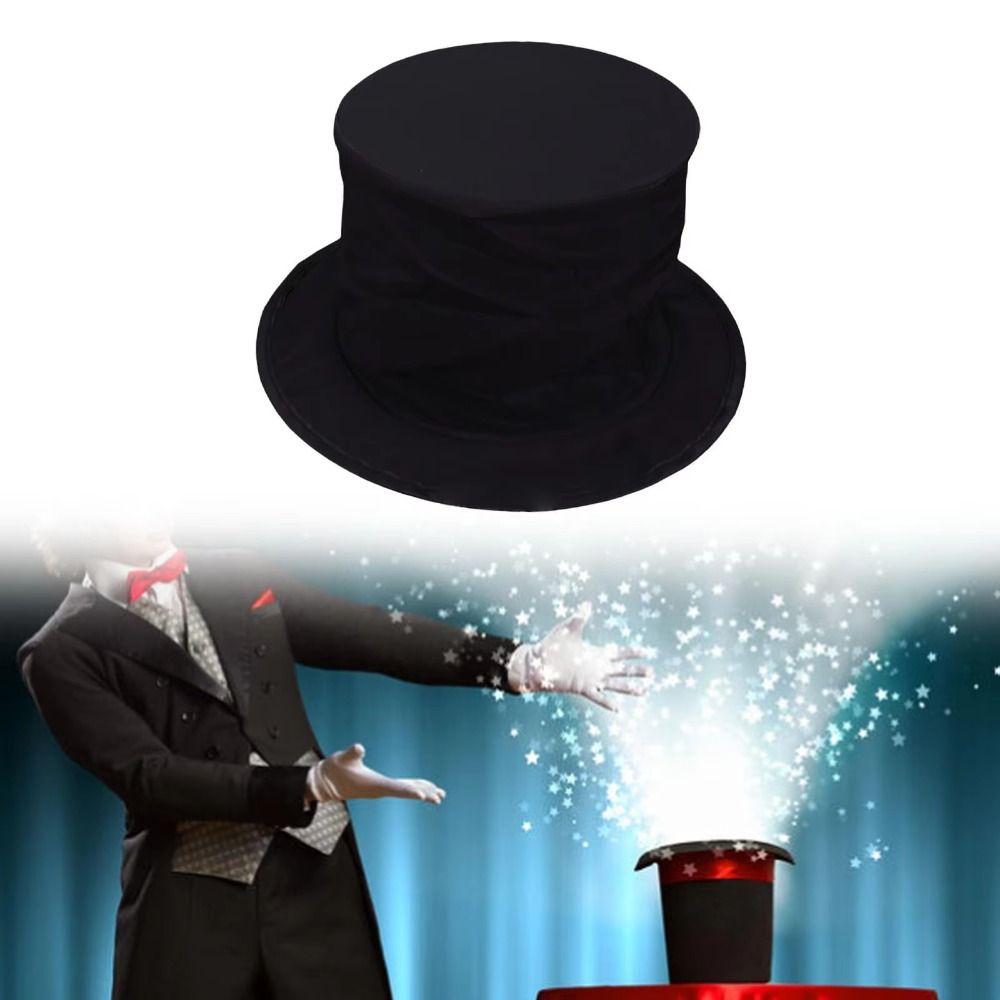 Magic Props Folding Magic Hat Anything Appears Magician Hat Props Stage Accessories
