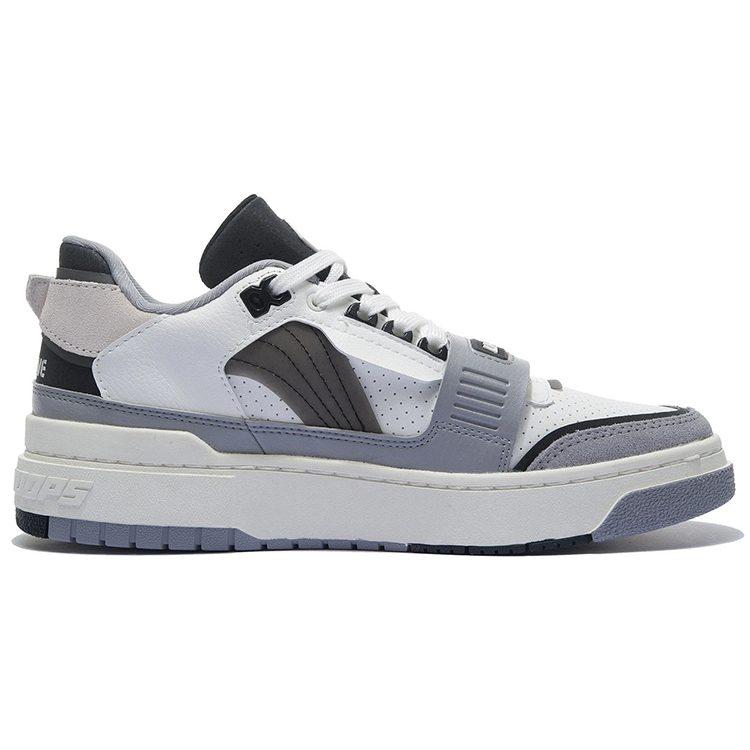 Li Ning Rookie Synthetic Leather, Split Suede Cushioning Slip Resistant Abrasion Resistant Coverage Support Low Top ABCS003-1