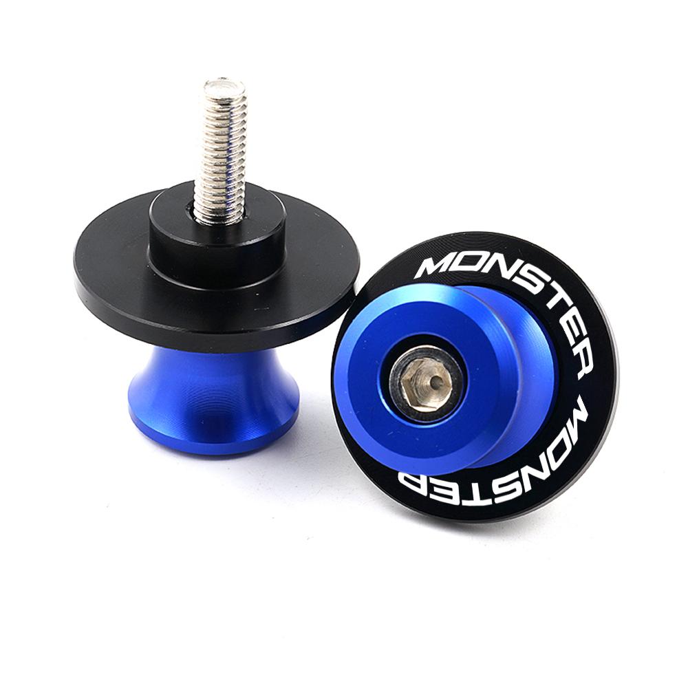 Bobine pentru braț oscillant pentru DUCATI Monster 696 796 821 1200 S2R 800 Multistrada 1200 1200S 1200GT Piese Șurub suport glisor pentru motociclete