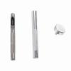 100 Sets Grommet Kit with Eyelets Washers 0.236 Inch 3PCS Installation Tools Silver Metal Grommets for Fabric Leather