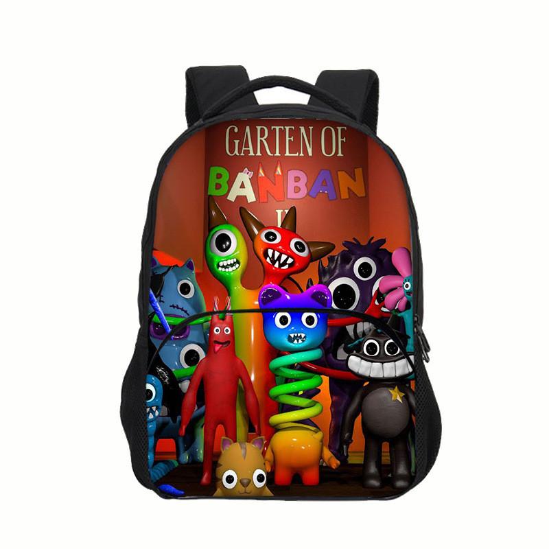 Garten Of Banban 3 Kinder Schulrucksack Mit Lustigem Anime Muster Für Schüler der 3. und 4. Klasse