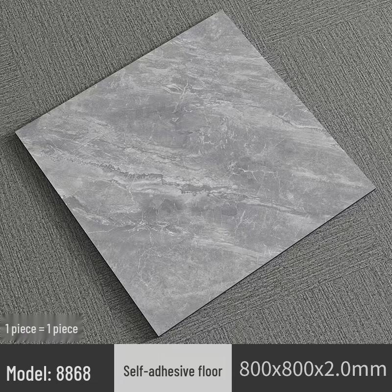 Wanjuhe PVC Self-Adhesive Floor Tile (800x800x2mm)