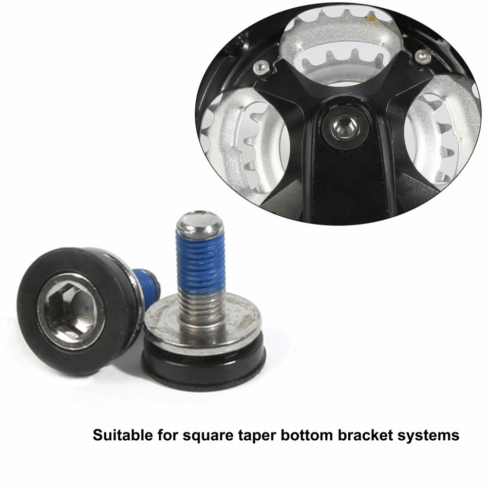 8 Stück mit Kappen Innenlager-Schrauben für FSA/ Suntour/ Prowheel Rennrad, Mountainbikes