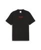 X Pleasures Graphic Short Sleeve T-Shirt - Black / 624096-01
