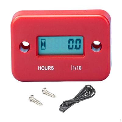 Inductive Hour Meter for , Lightweight, Waterproof, Multifunctional, Tractor, Boat