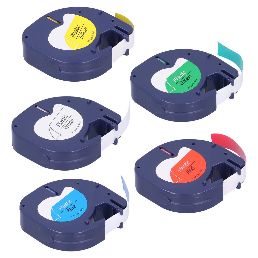 Label Tape Replacement for  LETRATAG Machine Ribbon  Print Accessories12mm x 4meter