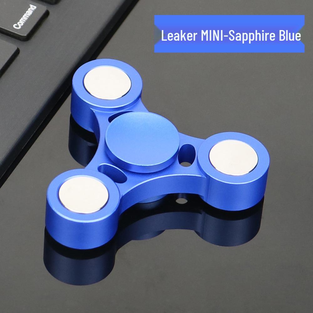Luminous Metal Alloy Fidget Spinner: Stress Relief Toy for Night Glow
