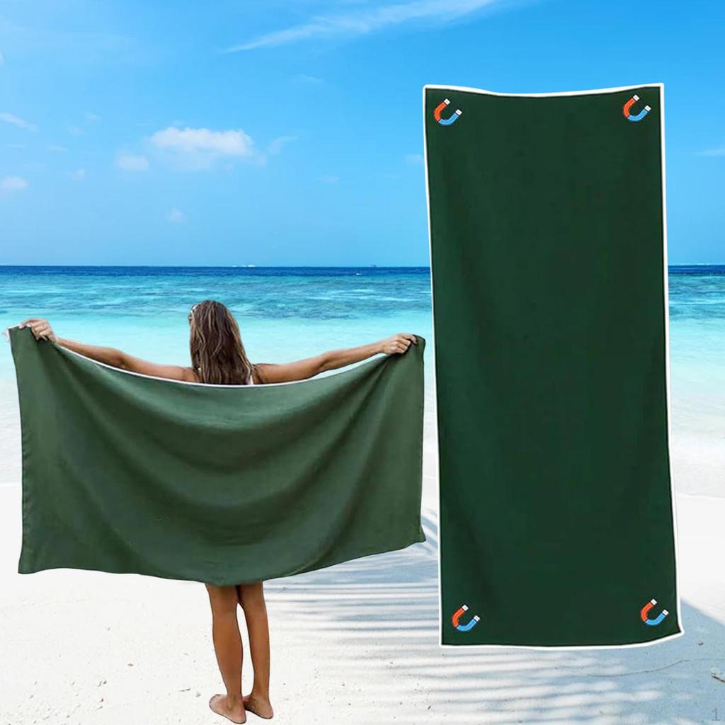 Towel 75 X 30 Inch Absorbent Portable Quick Dry Pool for Fitness Gym Bathing Swimming