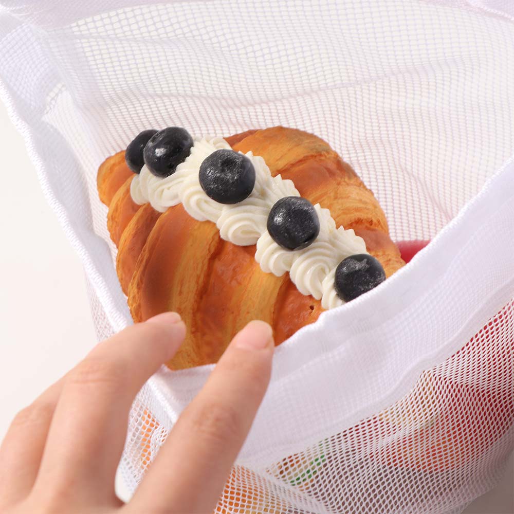 Wall Mounted Children's Toy Storage Bag Quick Drying Mesh Bag Bath Toy Organizer  for Bathroom