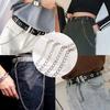4pcs Pants Chain Multi Layer Wallet Chain Charm Jeans Chains Pocket Punk Chain Hip Hop Rock Style Chains for Women Girls
