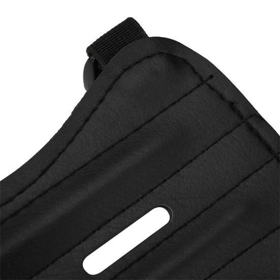 3 Straps Leather Archery Arm Guard  Outdoor Hunting Safety Protection Gear