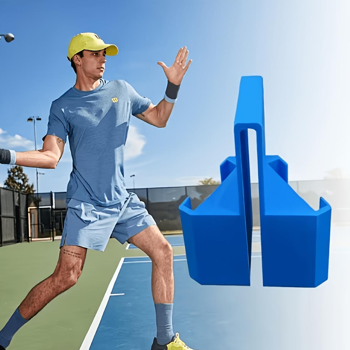 

3D Printed Tennis Net Mount Tennis Recording Mount Tennis Camera Mount Duals Perspective Phone Action Camera Holder With Clips синий