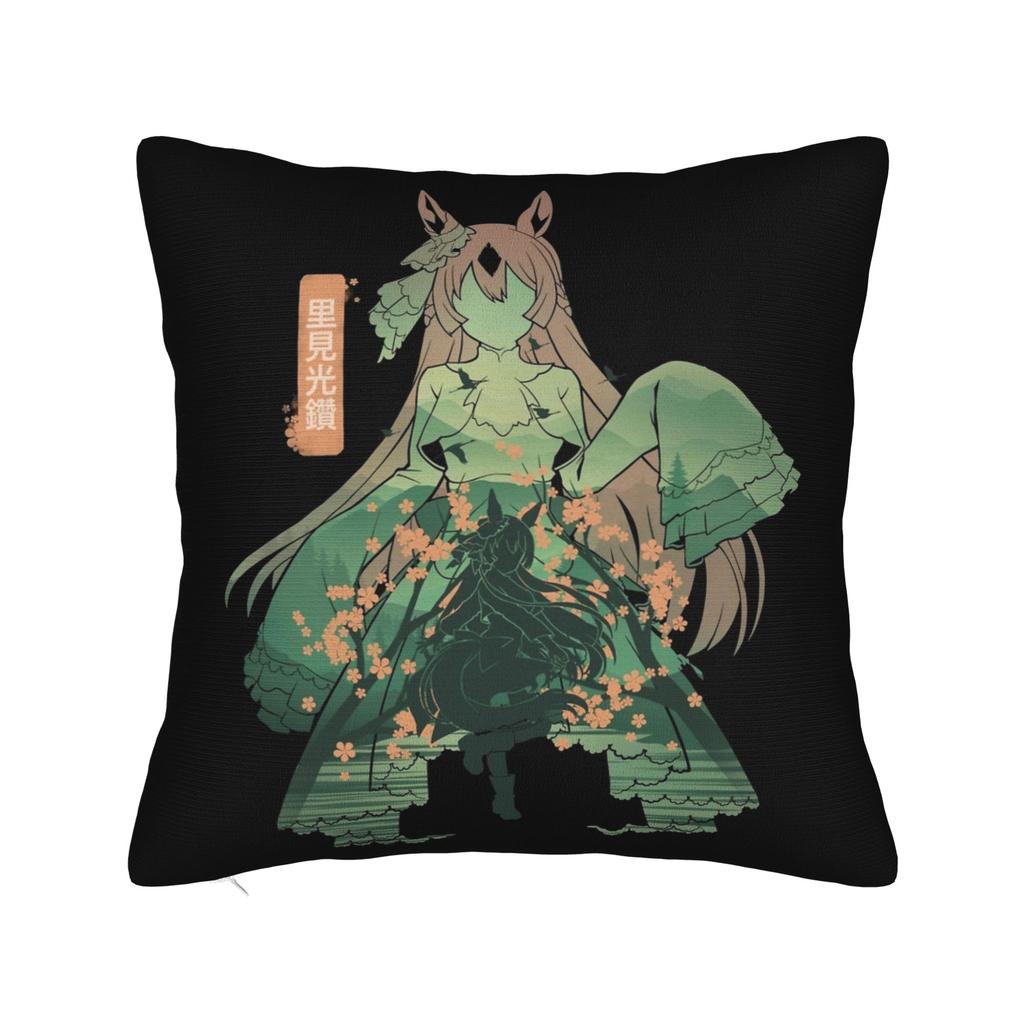Manhattan Cafe Uma Musume Anime Pillowcase Printing Cushion Cover Gift  Throw Pillow Case Cover Car Zippered