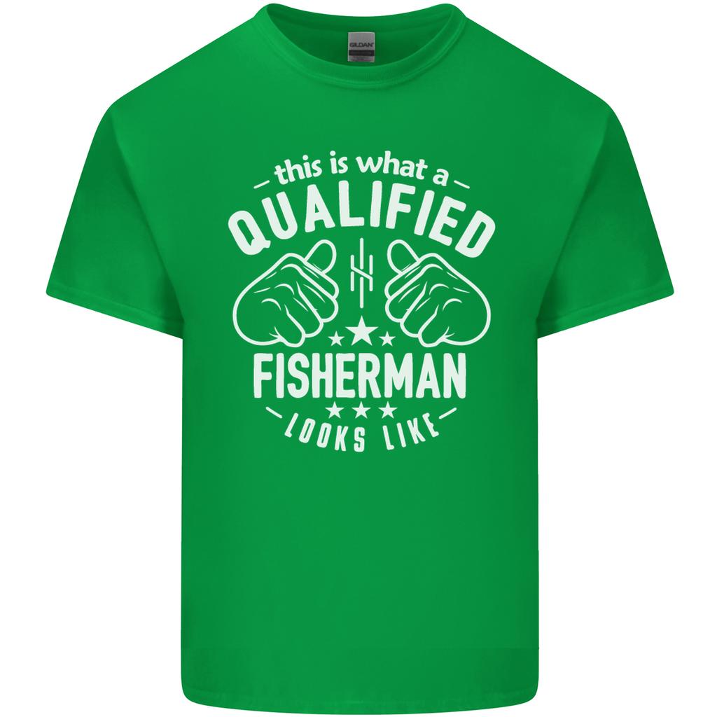 A Qualified FisherUnisex Looks Like Unisexs Light Cotton TShirt