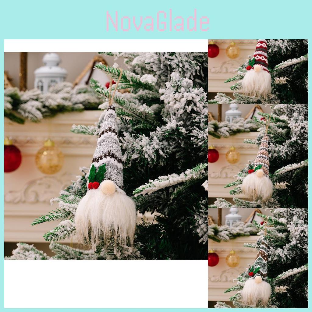 Adorable Christmas Elf Hanging Decoration With Lights And Whimsical Design