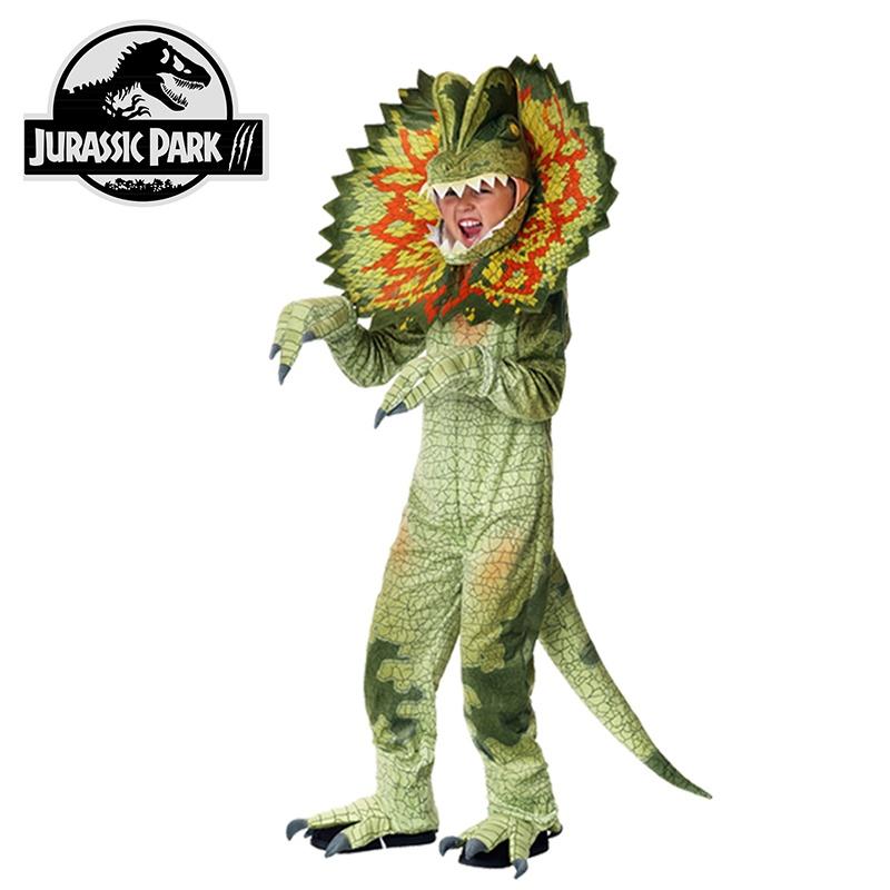 Playing Role Dinosaur Costume Dilophosaurus Children Clothes Set
