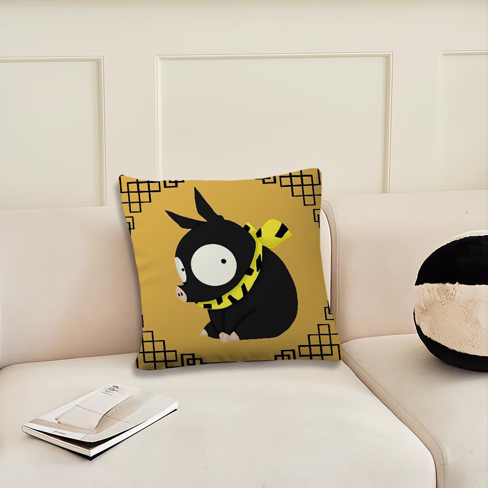 Anime Cute Ranma P Chan Ryogas pig cushion cover Living Room Headboard Office Cushion Bedroom Cushion Sofa Nap Time Pillow Case