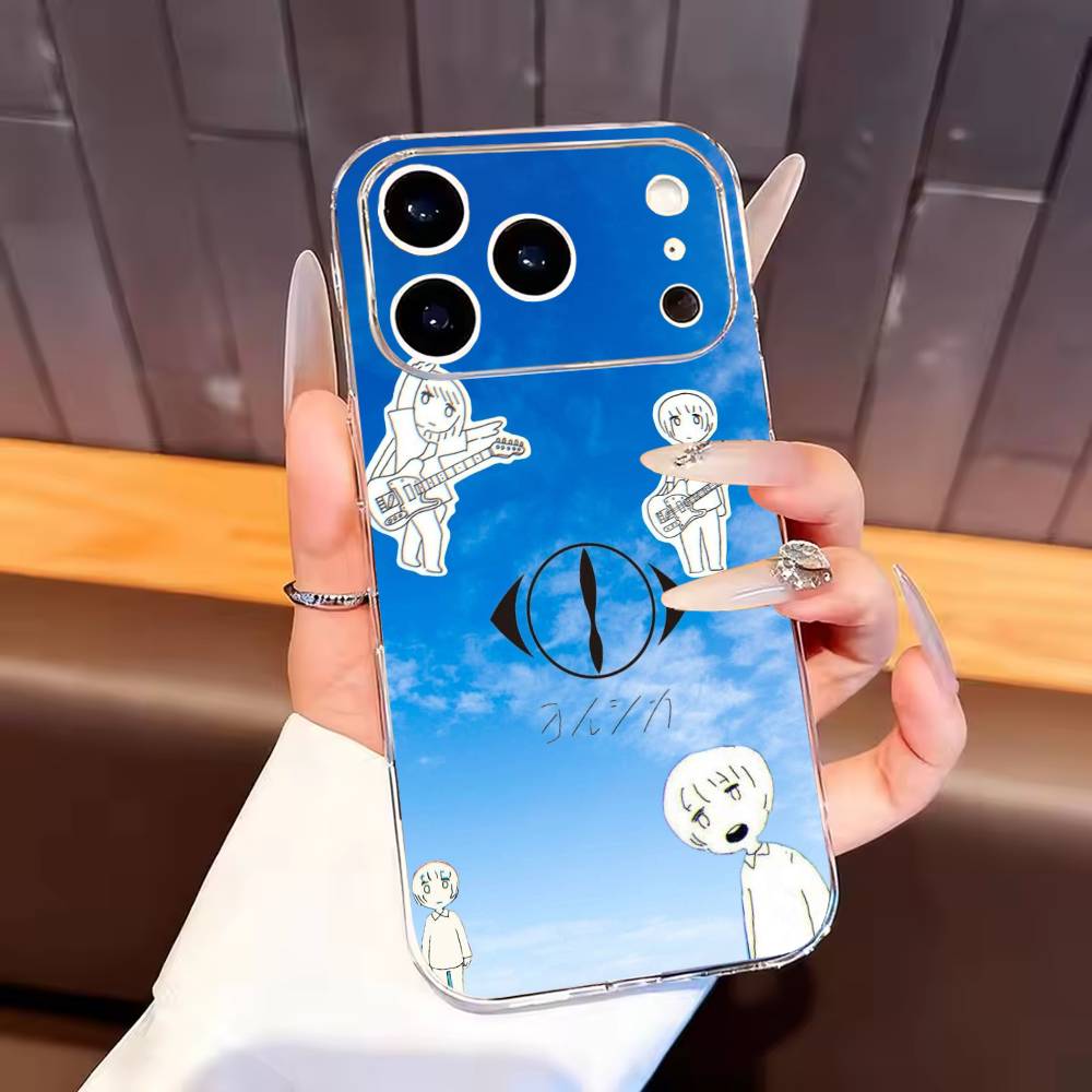 MUSIC Y-YorushikaS ART Phone Case For iPhone17,16,15,14,13,12,11 Plus,Pro Max Soft Transparent Cover iPhone15promax