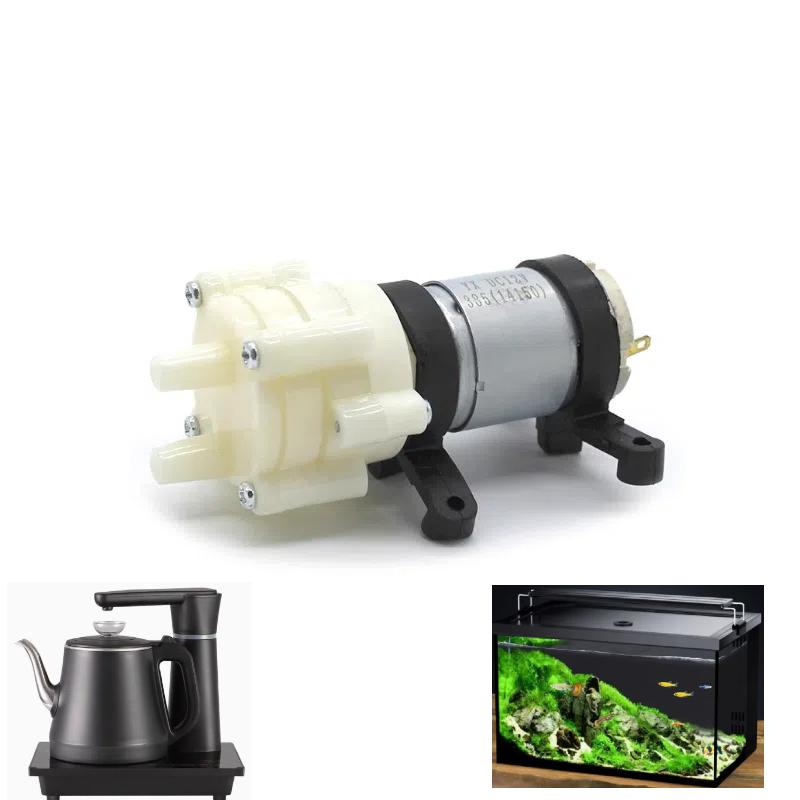 R385 Water Pump 6-12V Diaphragm Pump Pump Small Miniature Water Pump For Household Fish Tank Accessories Tea Pot Set Parts