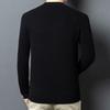 FengXun Men's Wool Cashmere Mock Neck Sweater FXT6557