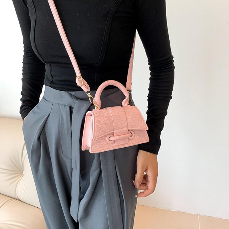 Γυναικείες τσάντες υψηλών προδιαγραφών 2024 Νέες τσάντες χειρός με πολύπλευρη υφή Μίνι χιαστί τσάντα