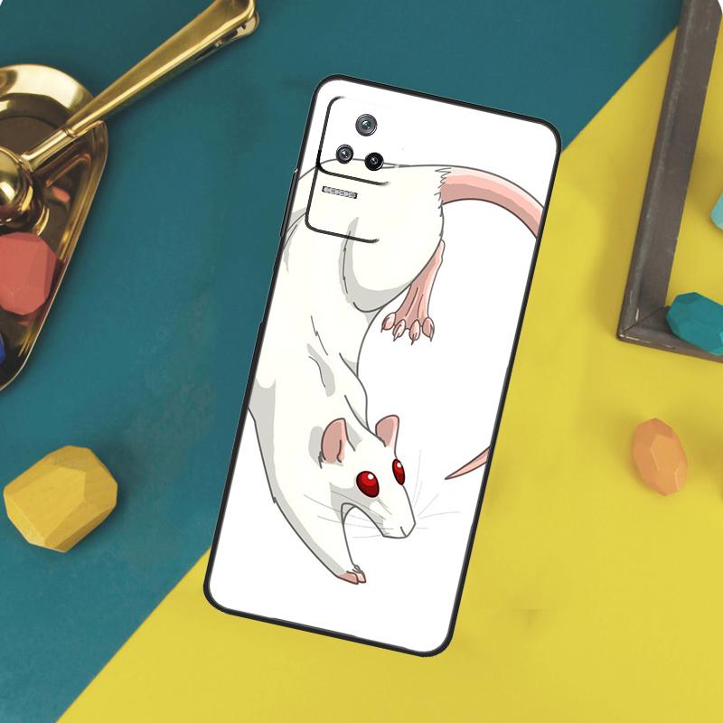 Cute Rattie Rats Case For Xiaomi 13 14 15 Ultra 11T 12T 13T 14T Pro POCO X7 Pro X3 X5 X6 F5 F6 M6 Pro Funda