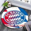 Custom Name,Bayern Munchen pattern round rug,Carpet Rug for Living Room Bedroom Playroom ,Non-slip Floor Mat,Holiday Gifts and Birthday Gifts.