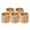 5PCS Billiard Cue Tip Copper Hoops 10.2mm Billiard Replacement Ferrule Snooker Pool Cue Tips for Cue Stick