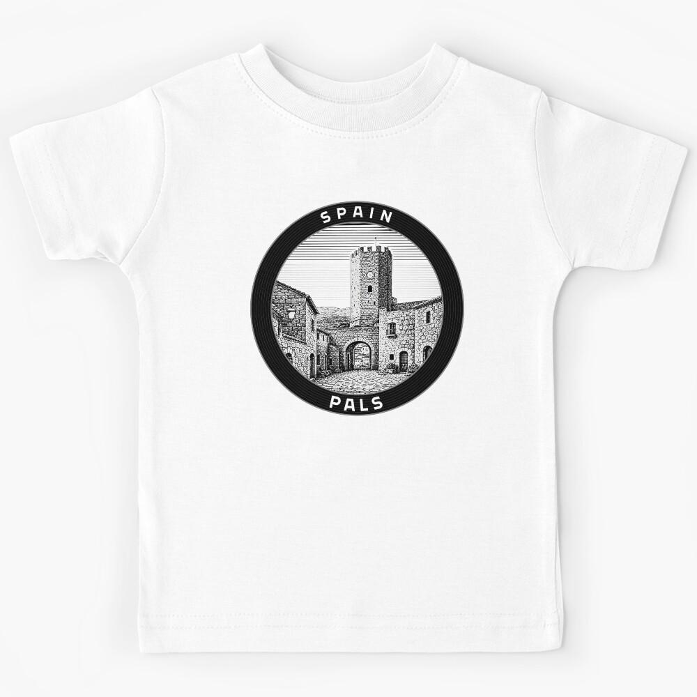 Pals Spain Linocut Style  Kids T-Shirt 170