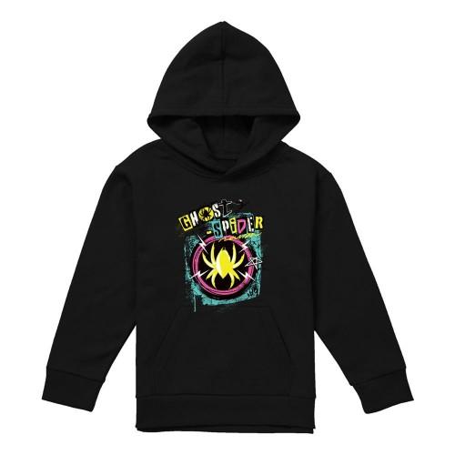 Marvel Childrens/Kids Ghost-Spider Punk Logo Hoodie