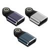 Smart Ring Charger Adapter Aluminum Alloy N52 Magnetic Type-C Female Smart Ring Charging Converter Connector Smart Ring Accessories