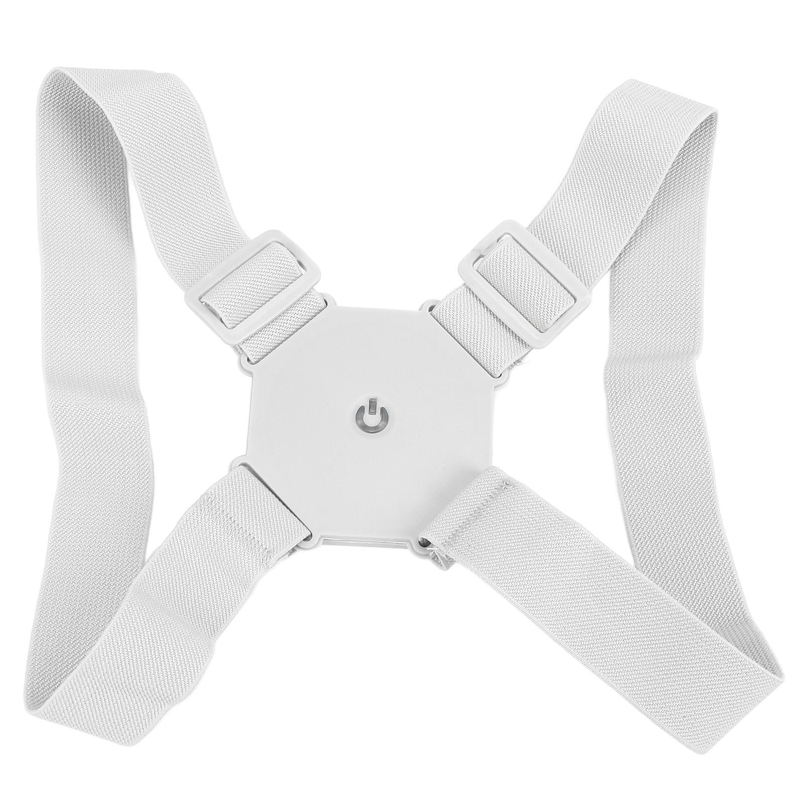 Posture Corrector Adjustable Shoulder Upper Back Posture Brace with Vibration Reminder for Clavicle Support Gray