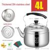 JingJingRS Stainless Steel Whistling Kettle