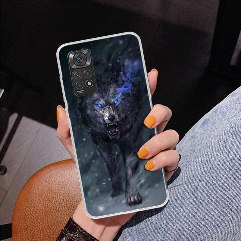 Angry Animal Wolf Fierce Phnoe Case for Phnoe Case for Xiaomi Redmi Note 15 14 14S 13 Pro Plus 12 12S 11S 11E 10S 10 11T 5G Uniq