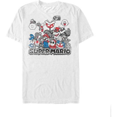 Fifth Sun Herren Nintendo Super Mario Color Squad T-Shirt