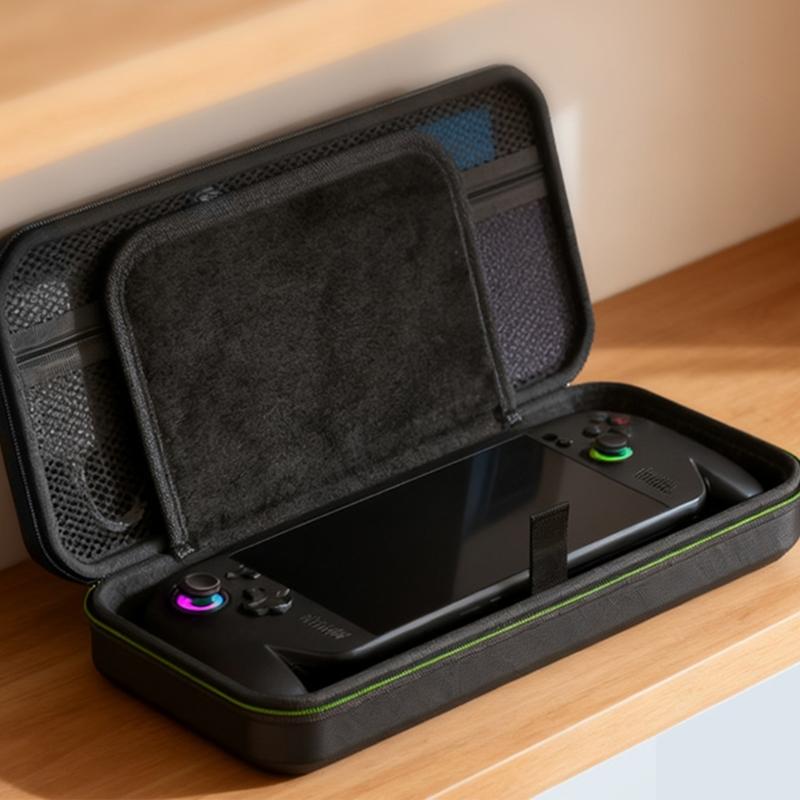 Bag Scratchproof Box for ROG X Protector Case with Joystick Cap Screen Film & Wipes Travel Carrying Pouch