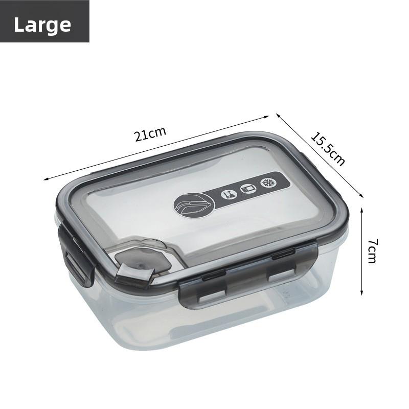 Large-capacity Refrigerator for Food Storage with Airtight Containers