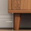 Dining Storage Cabinet Tea Short Cabinet  Solid Wood Color New Chinese Multi-functional Household Living Room Storage Rack