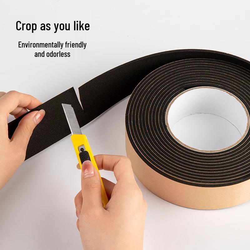 Tätningslist för dörr och fönster, anti-kollision, gummi - Gratis 0,01 frakt