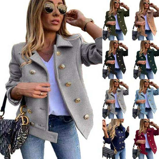 New Autumn/Winter Women's Chunky Knit High Neck Sweater - European & American Style