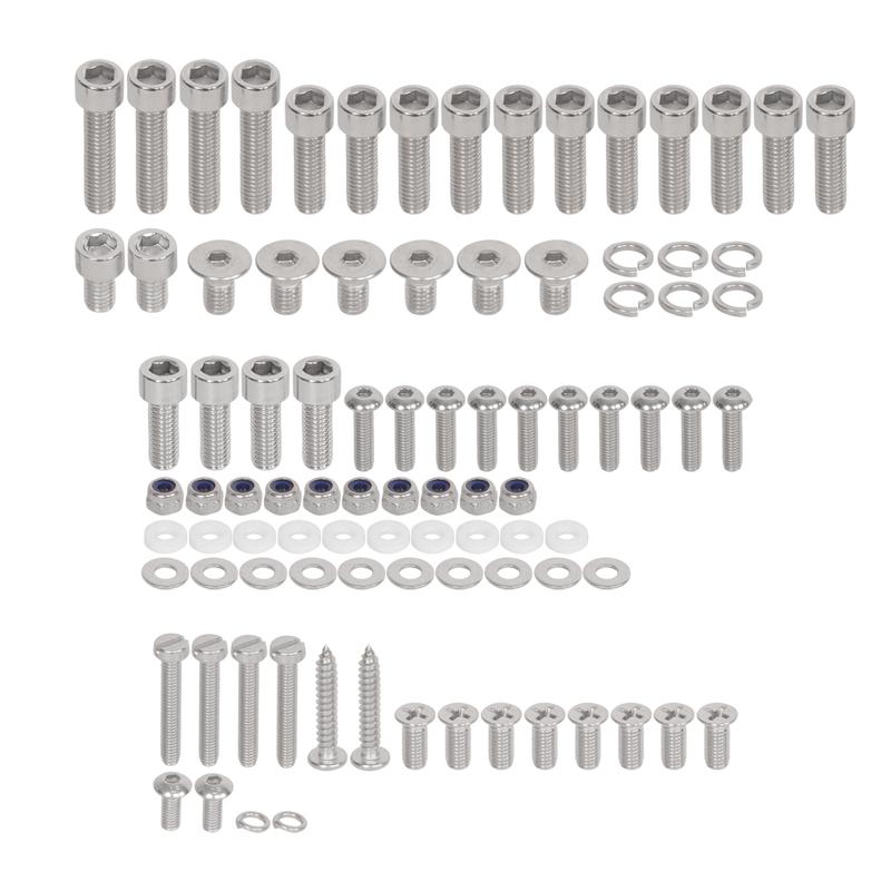 For BMW R75/6 Stainless Steel Screw Kit / Bolt Kit 258-Piece