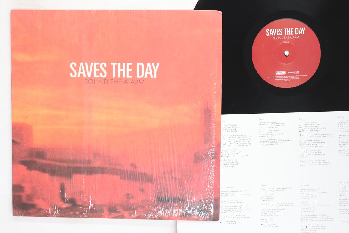 LP Record SAVES THE DAY Sound The Alarm CSDLP1125 VAGRANT 2008 US Rock Used