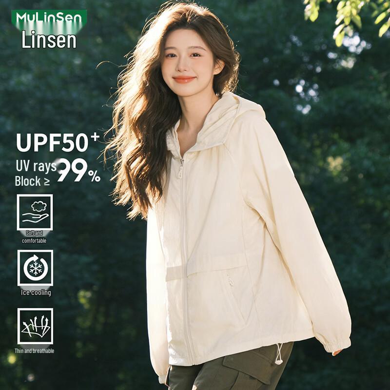 MULINSEN Women s Ice Silk UPF50+ Sun Protection Jacket 3XL