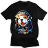 Cool Motorcycle Dog T Shirt Fun Animal Dog Custom Graphic T-shirt  T Shirt for Men Women  Casual Clothing Tees Tops  Ropa Hombre