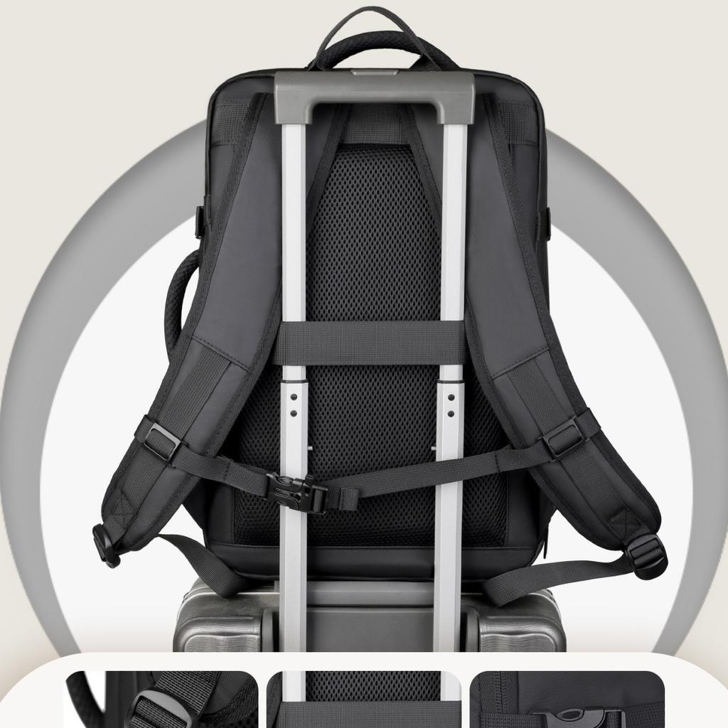 Schoolbag Multifunctional Backpack Men's Business Travel Computer Luggage Bag Large Capacity Work Commuter Outdoor Travel Backpack