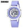 Student sports electronic watch couple thin silicone luminous simple watch men
