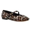 Womens/Ladies Brissa Leopard Print Ballet Flats