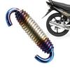 Motorcycle Exhaust Spring | Motorcycle Modification Accessories Exhaust Pipe Spring Stainless Steel Color Titanium