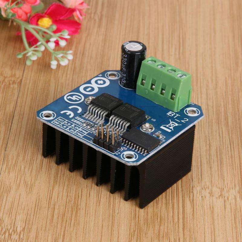 Doppeltes BTS7960 Hochleistungsmotortreibermodul 43A H Brücke